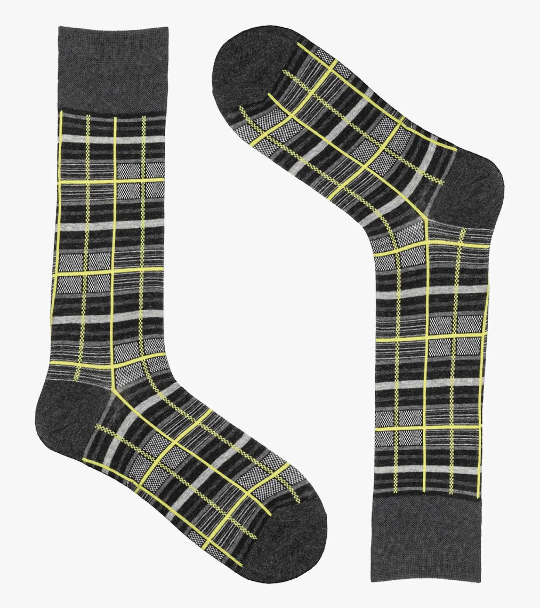 Stacy Adams Cool Plaid Men\\'S Crew Dress Socks