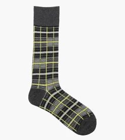 Stacy Adams Cool Plaid Men\\'S Crew Dress Socks