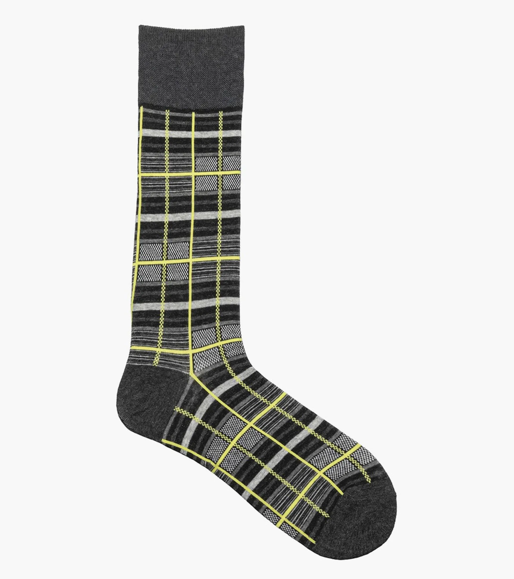 Stacy Adams Cool Plaid Men\\'S Crew Dress Socks