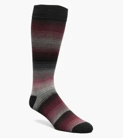 Stacy Adams Cool Stripe Men\\'S Crew Dress Sock