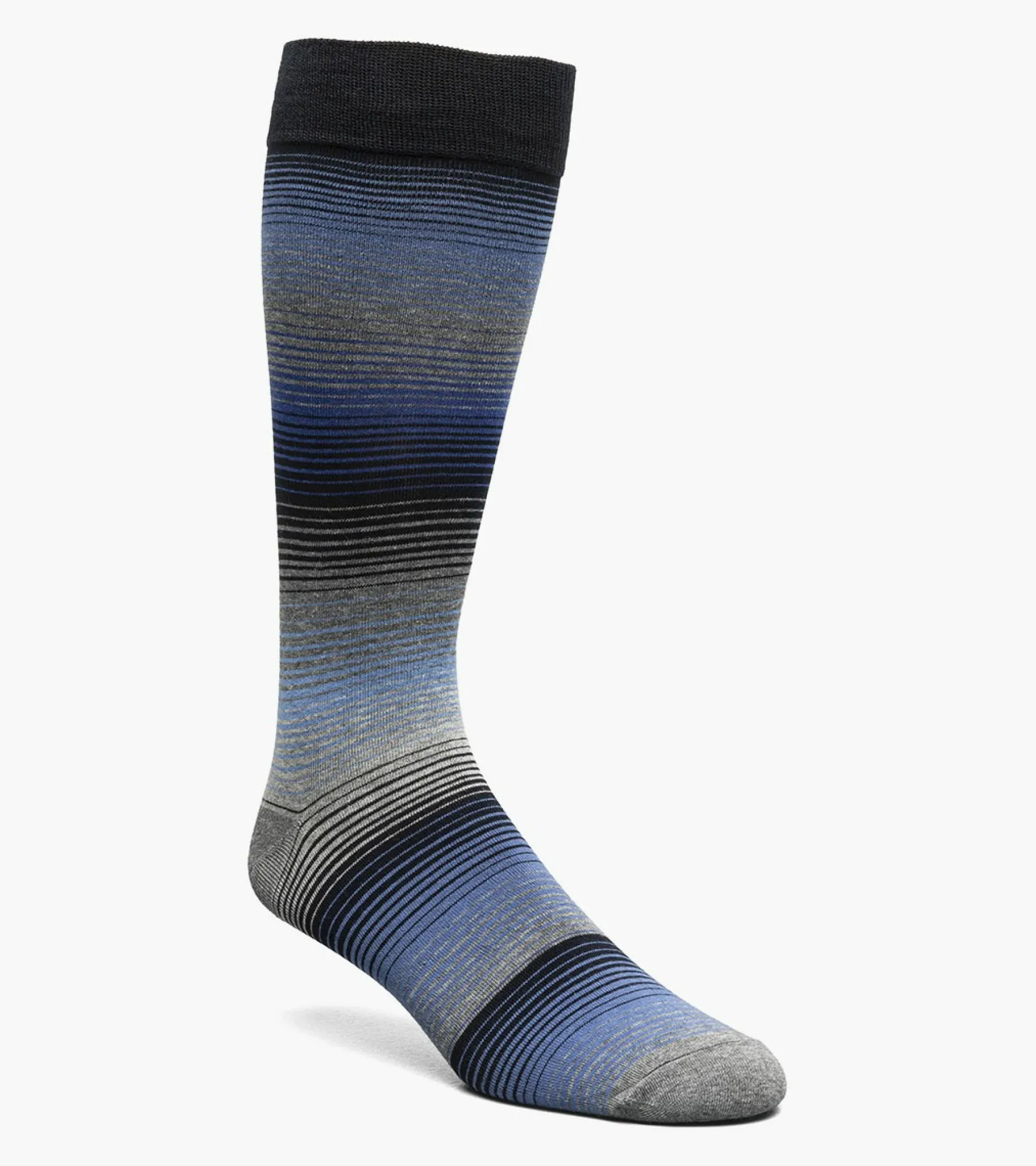 Stacy Adams Cool Stripe Men\\'S Crew Dress Sock
