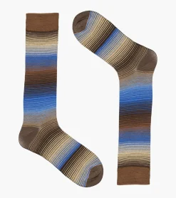 Stacy Adams Cool Stripe Men\\'S Crew Dress Sock