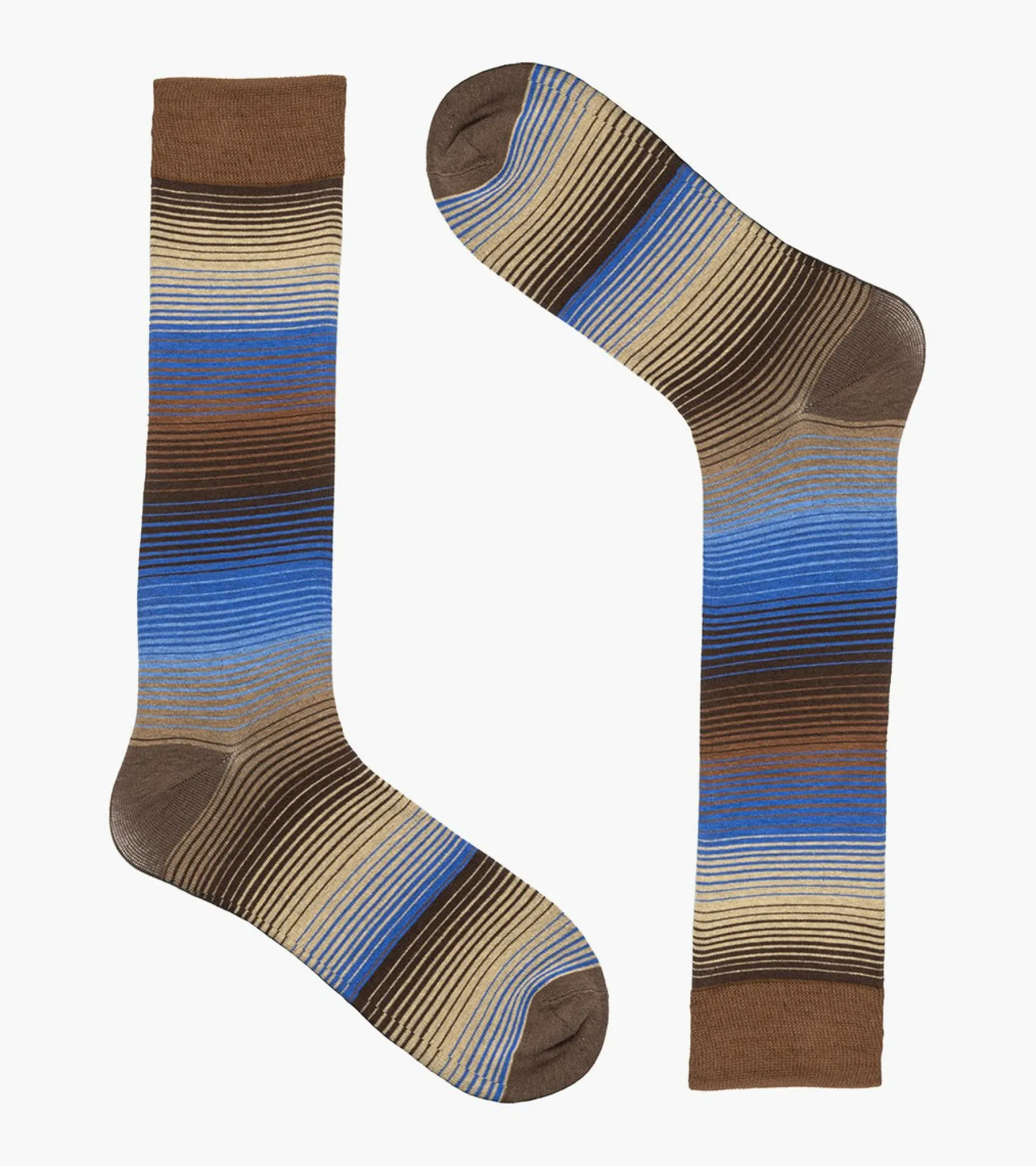Stacy Adams Cool Stripe Men\\'S Crew Dress Sock