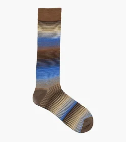 Stacy Adams Cool Stripe Men\\'S Crew Dress Sock