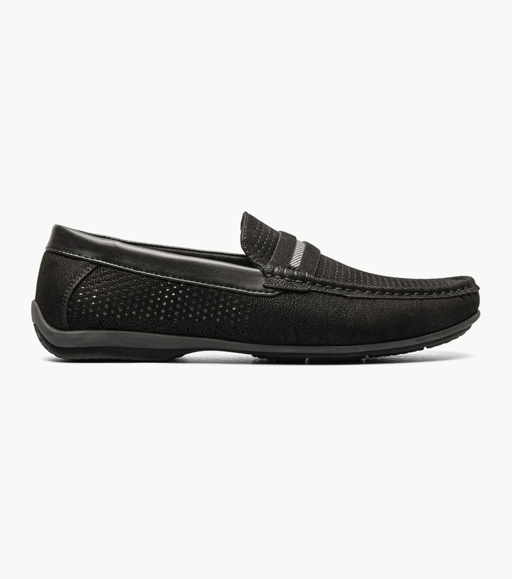 Stacy Adams Corby Moc Toe Saddle Slip On