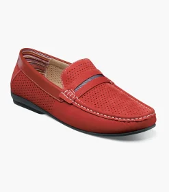 Stacy Adams Corby Moc Toe Saddle Slip On