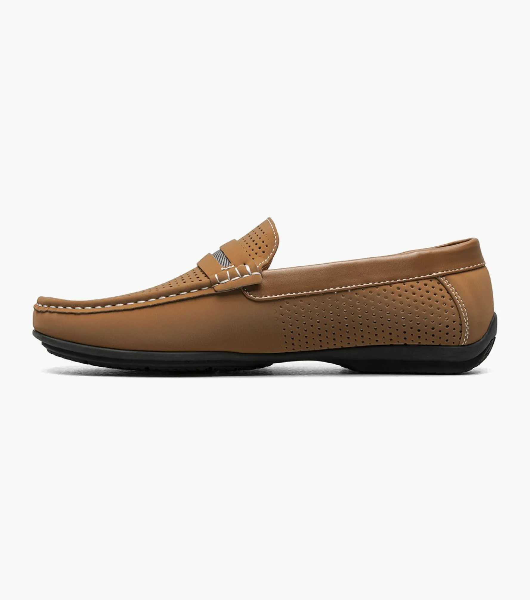Stacy Adams Corby Moc Toe Saddle Slip On