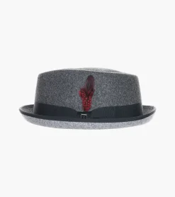Stacy Adams Cranston Fedora Provatoknit Pinch Front Hat