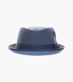 Stacy Adams Cranston Fedora Provatoknit Pinch Front Hat