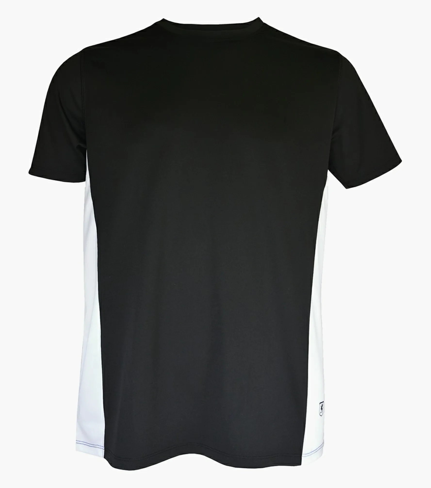 Stacy Adams Crew Neck Block T-Shirt Performance Fabric