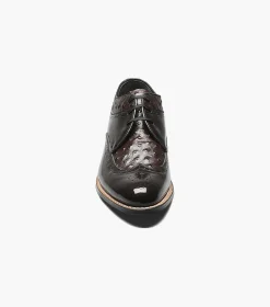 Stacy Adams Dayton Ostrich Wingtip Oxford