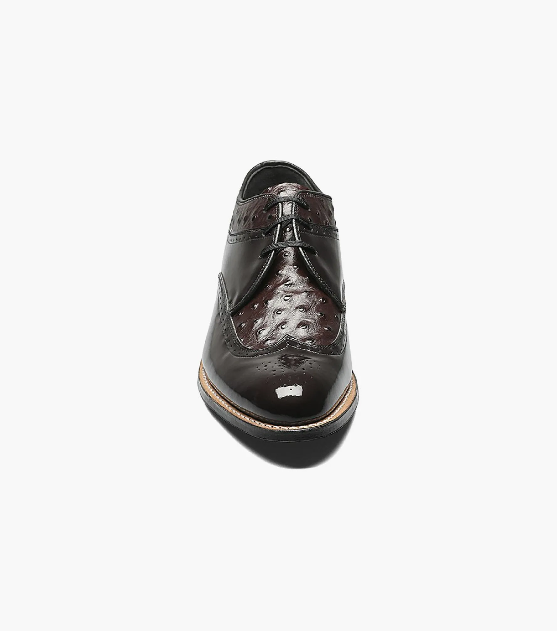 Stacy Adams Dayton Ostrich Wingtip Oxford