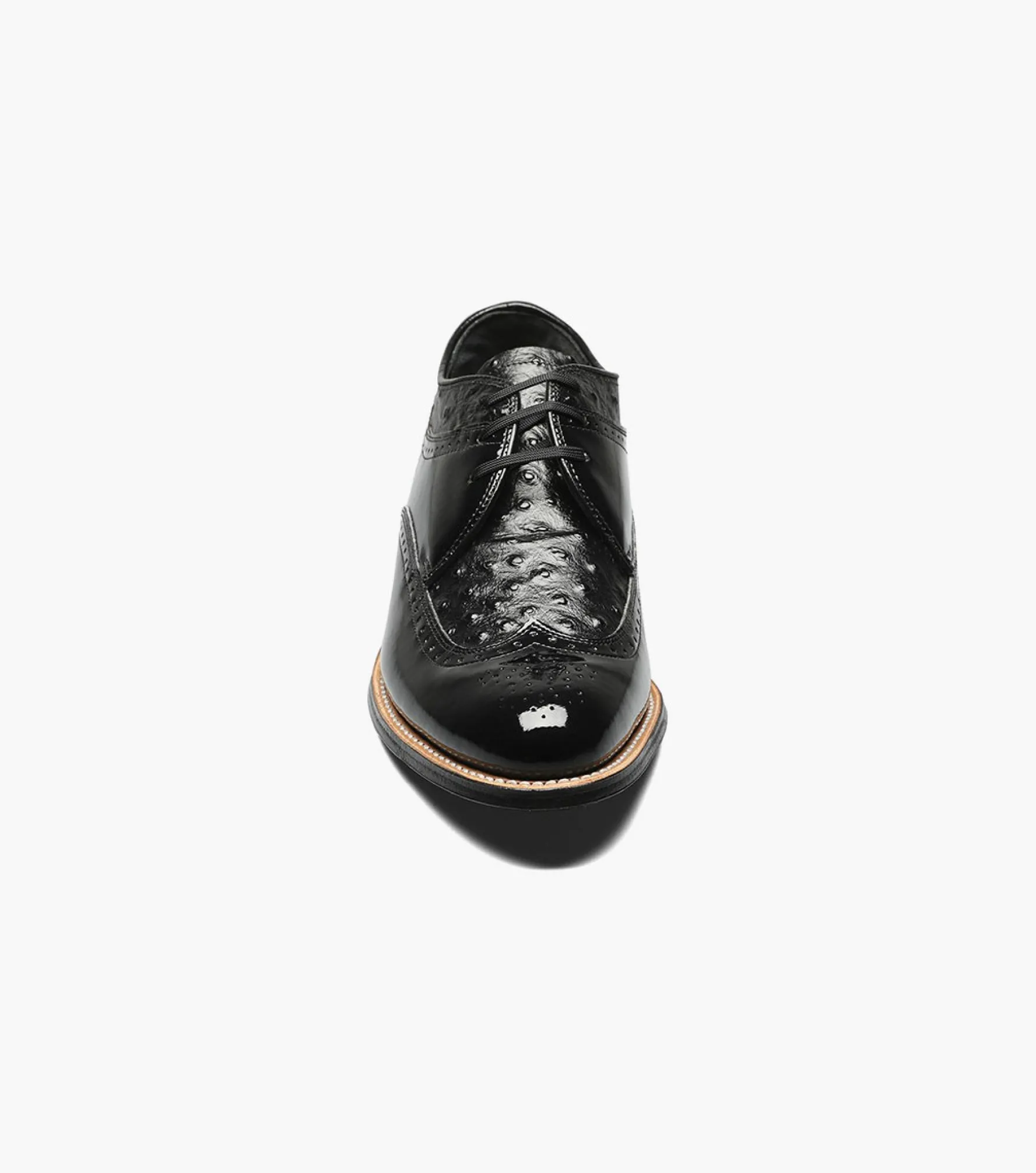 Stacy Adams Dayton Ostrich Wingtip Oxford