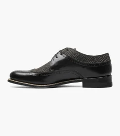 Stacy Adams Dayton Python Print Wingtip Oxford
