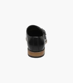 Stacy Adams Desmond Cap Toe Monk Strap