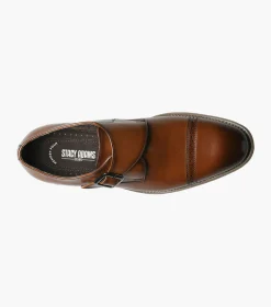 Stacy Adams Desmond Cap Toe Monk Strap