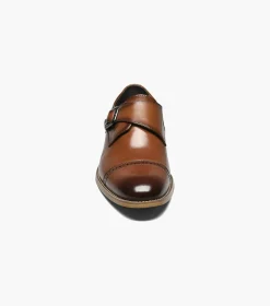 Stacy Adams Desmond Cap Toe Monk Strap