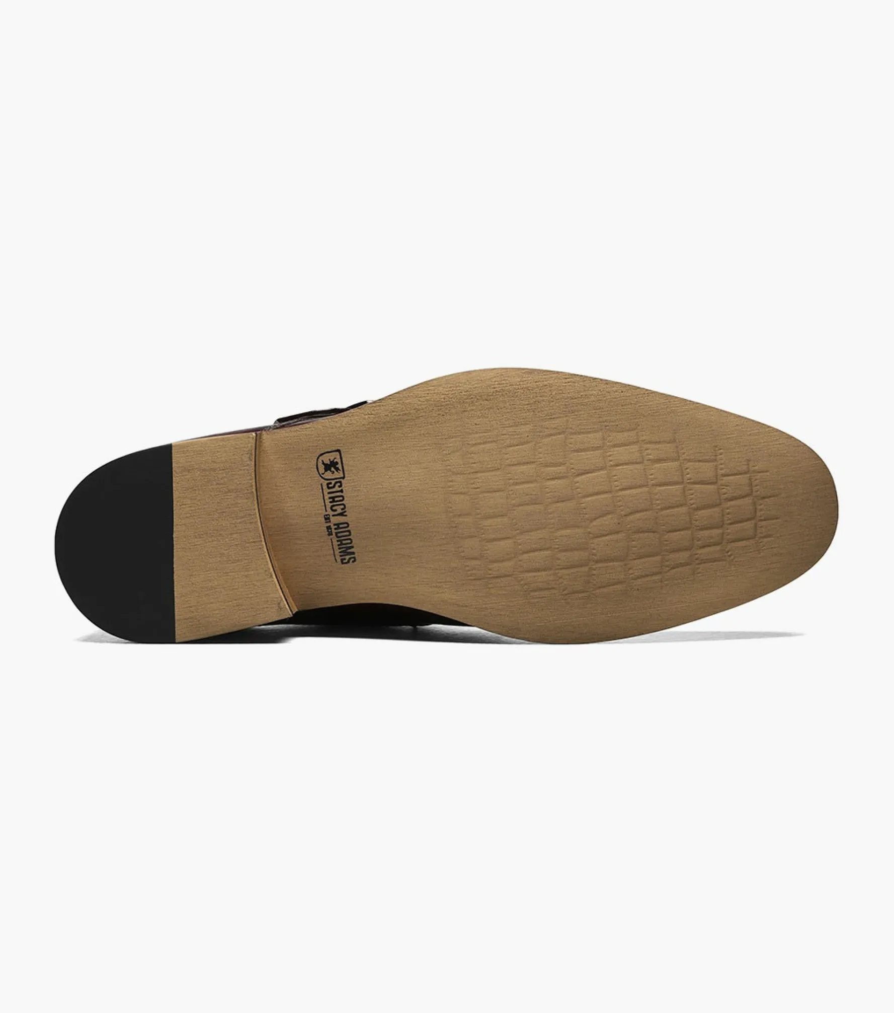 Stacy Adams Desmond Cap Toe Monk Strap