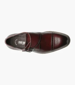 Stacy Adams Desmond Cap Toe Monk Strap