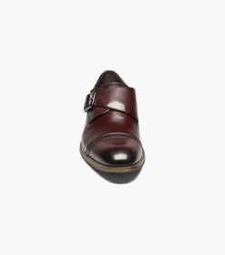 Stacy Adams Desmond Cap Toe Monk Strap