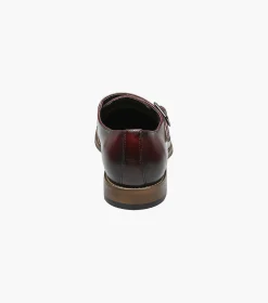 Stacy Adams Desmond Cap Toe Monk Strap