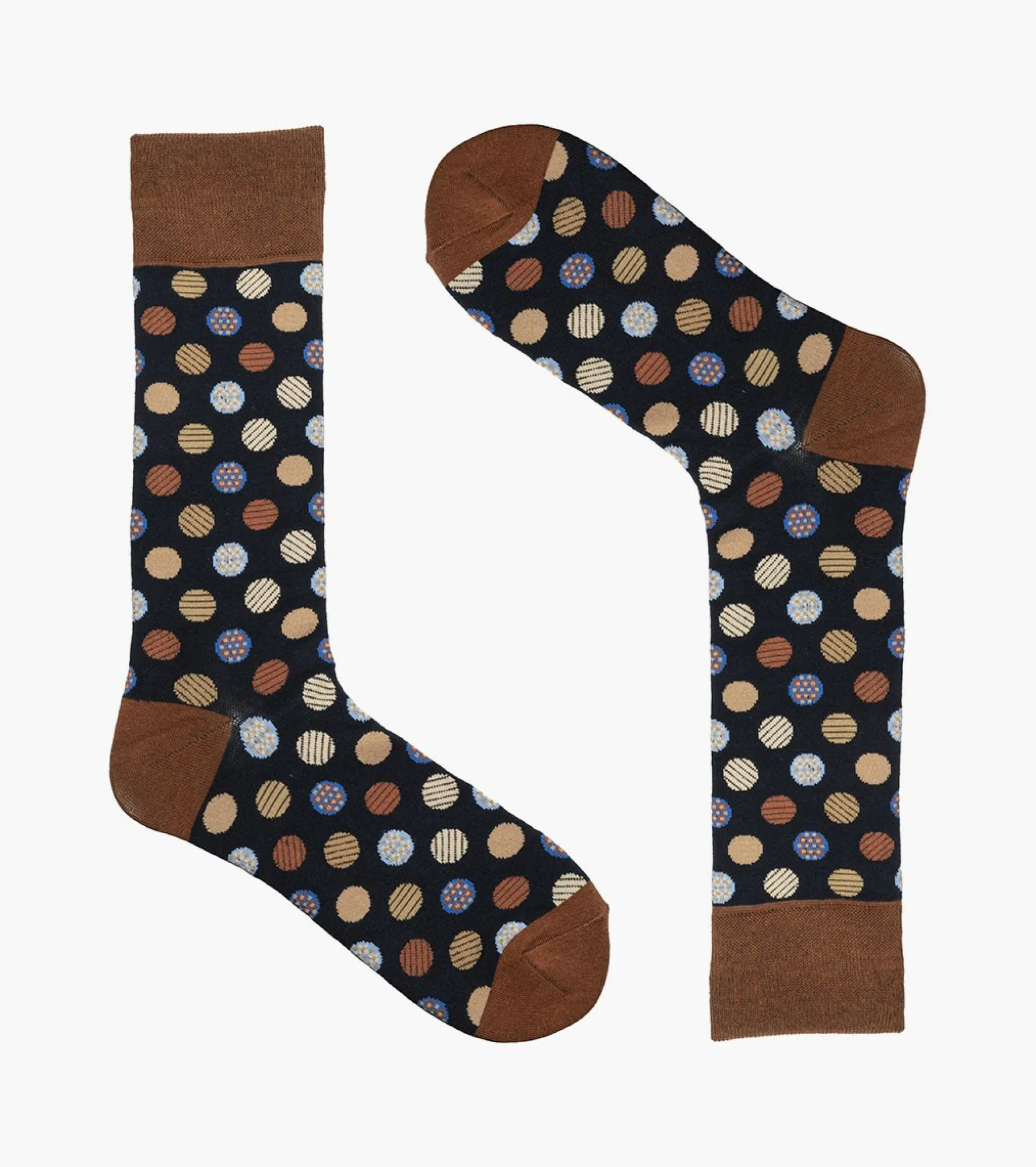 Stacy Adams Dots Men\\'S Crew Dress Sock