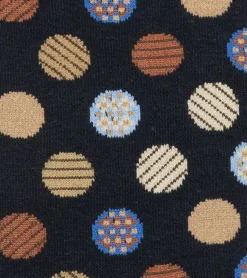 Stacy Adams Dots Men\\'S Crew Dress Sock