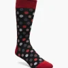 Stacy Adams Dots Men\\'S Crew Dress Sock