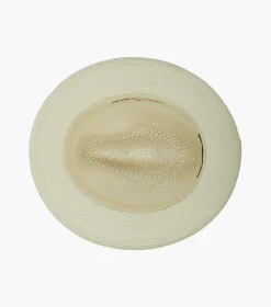 Stacy Adams Dublin Fedora Poly Braided Pinch Front Hat