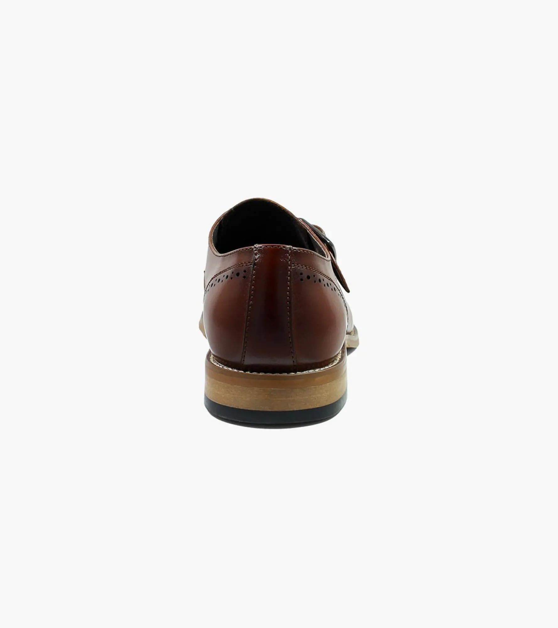 Stacy Adams Duncan Cap Toe Monk Strap