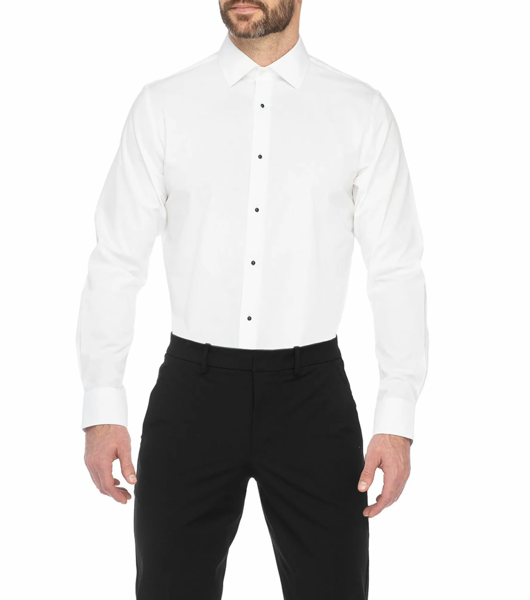 Stacy Adams Dunne Dress Shirt Spread Collar