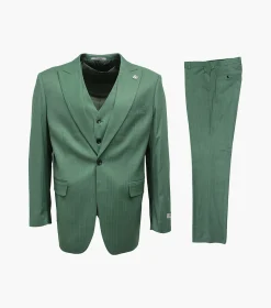 Stacy Adams Edelman 3 Piece Vested Suit