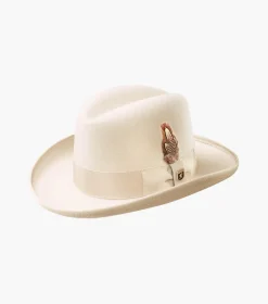 Stacy Adams Elias Homburg Hat Wool Hat