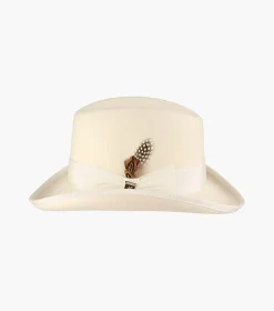 Stacy Adams Elias Homburg Hat Wool Hat