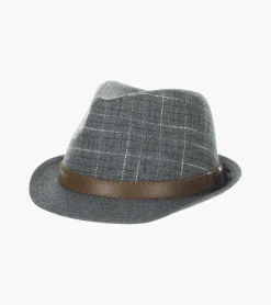Stacy Adams Emmet Fedora Polyester Pinch Front Hat