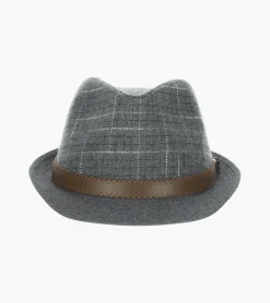 Stacy Adams Emmet Fedora Polyester Pinch Front Hat