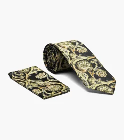 Stacy Adams Eusebio Tie & Hanky Set