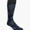 Stacy Adams Fancy Floral Men\\'S Crew Dress Socks