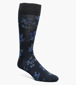Stacy Adams Fancy Floral Men\\'S Crew Dress Socks
