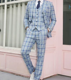Stacy Adams Farrell 3 Piece Vested Suit