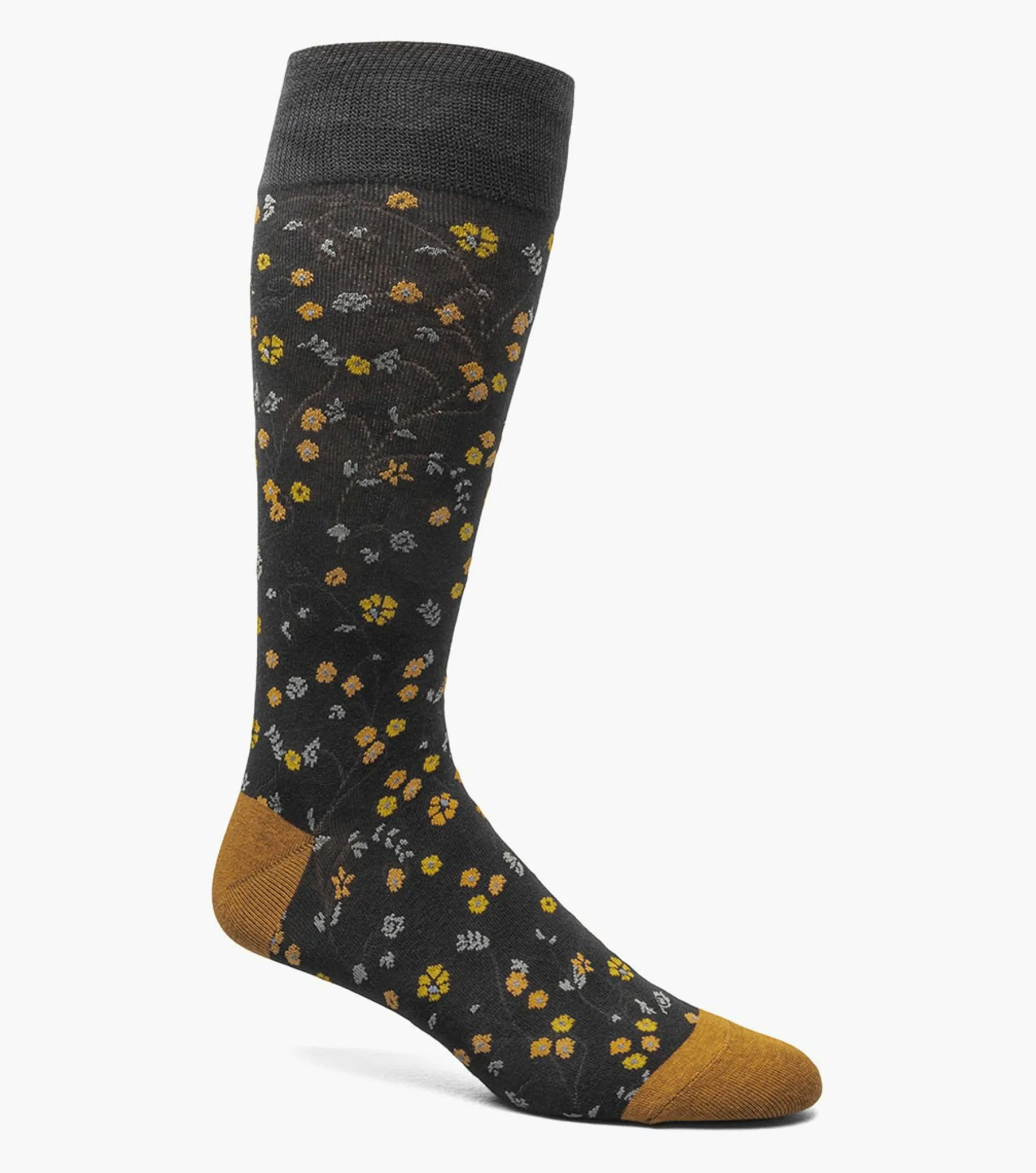 Stacy Adams Fine Floral Men\\'S Crew Dress Sock