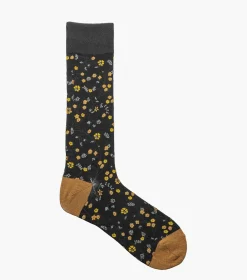 Stacy Adams Fine Floral Men\\'S Crew Dress Sock