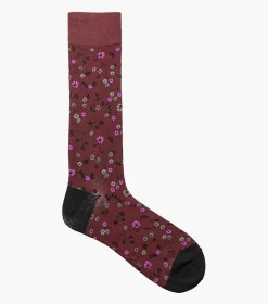 Stacy Adams Fine Floral Men\\'S Crew Dress Sock