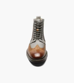 Stacy Adams Finnegan Wingtip Lace Up Boot