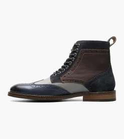 Stacy Adams Finnegan Wingtip Lace Up Boot