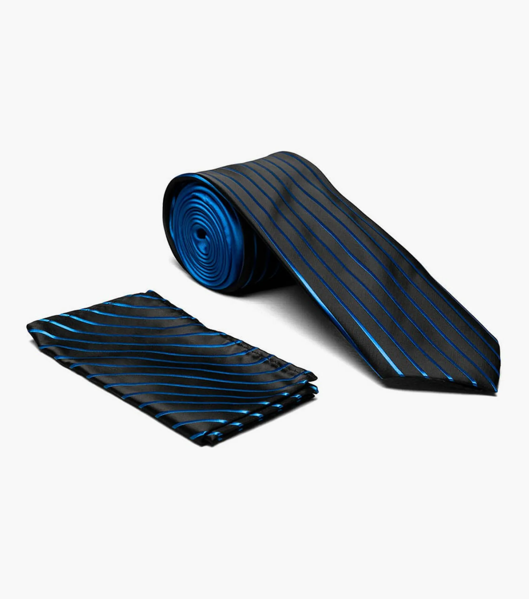 Stacy Adams Formal Royal Tie & Hanky Set