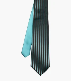Stacy Adams Formal Teal Tie & Hanky Set