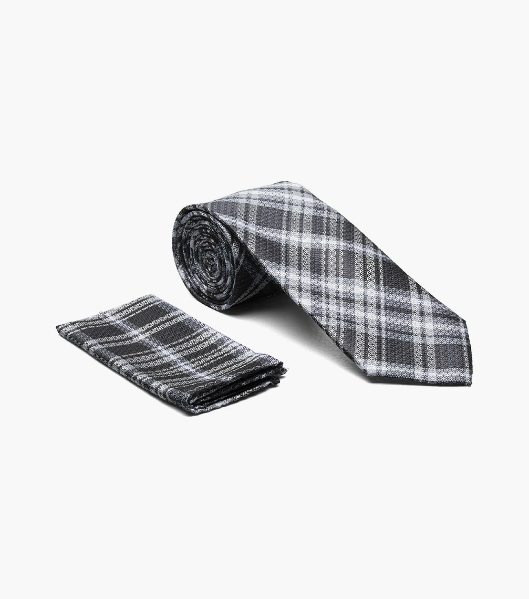 Stacy Adams Fred Tie And Hanky Set