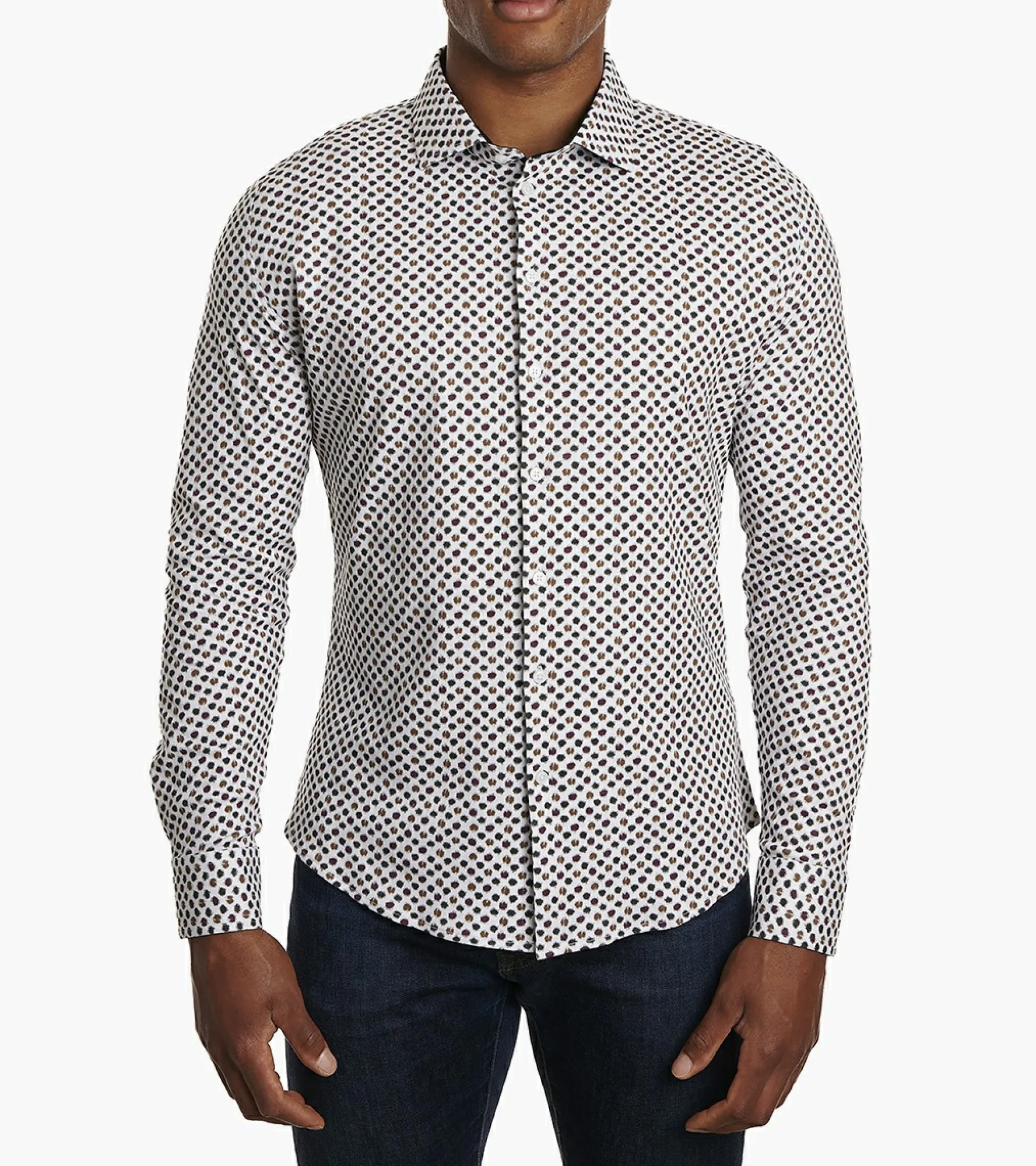 Stacy Adams Frensby Dress Shirt Point Collar