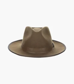 Stacy Adams Genesee Wool Felt Pinch Front Hat
